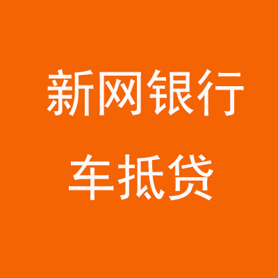 东川新网银行车抵贷